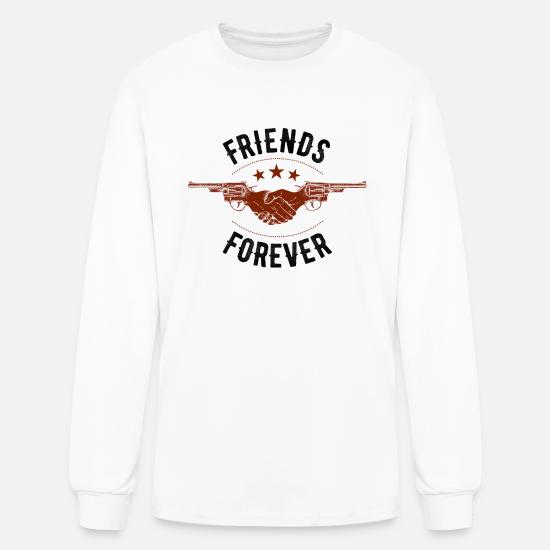 Friends Forever FF Gun Logo Symbol 